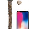 LIMIO Bird Perch Natural Wood Non Slip Easy Install Small-4