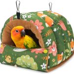 Wontee Bird Nest Cotton Hammock for Small Medium Birds-0