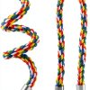 Yuntop Bird Rope Perch Cotton Soft Spiral Climbing Toy-0