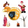 NARUBY Inflatable Blower Replacement Motor LED Lights-4