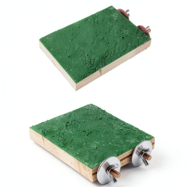 Petsvv Bird Perch Stand Natural Wood Parrot Toy Platform-6