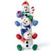 Joiedomi Snowman Inflatable Christmas Decor Polyester LED-0