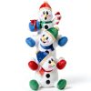 Joiedomi Snowman Inflatable Christmas Decor Polyester LED-8