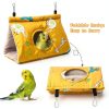 Rypet Bird Nest Cotton Hammock for Parrots Cockatoos-3