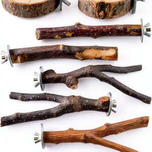 Yiwu Shi Zhanyue Natural Wood Bird Perch Mix Color BON0992-0