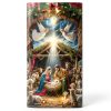 Qiyeyeye Outdoor Nativity Door Cover Weather Resistant-0