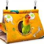 Rypet Bird Nest Cotton Hammock for Parrots Cockatoos-0