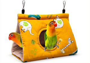 Rypet Bird Nest Cotton Hammock for Parrots Cockatoos-0