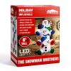 Joiedomi Snowman Inflatable Christmas Decor Polyester LED-7