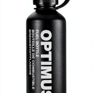 Optimus 0.6L Aluminum Fuel Bottle Black Trekking-0