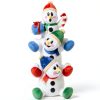 Joiedomi Snowman Inflatable Christmas Decor Polyester LED-3