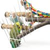 LIMIO Bird Perch Natural Wood Non Slip Easy Install Small-6