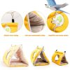 Rypet Bird Nest Cotton Hammock for Parrots Cockatoos-7