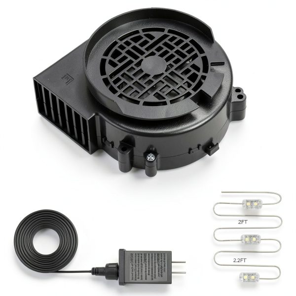 NARUBY Inflatable Blower Replacement Motor LED Lights-3