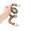 Yuntop Bird Rope Perch Cotton Soft Spiral Climbing Toy-6