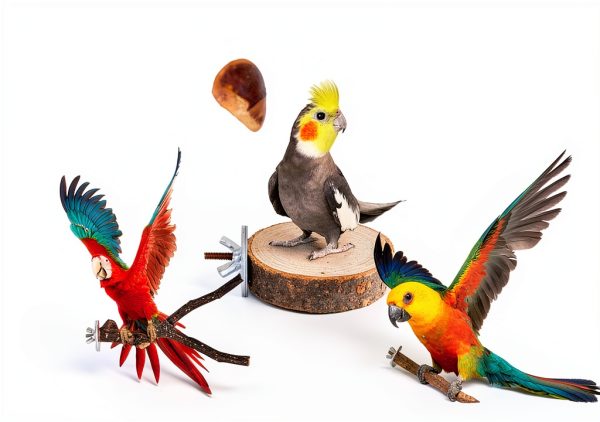 Yiwu Shi Zhanyue Natural Wood Bird Perch Mix Color BON0992-2