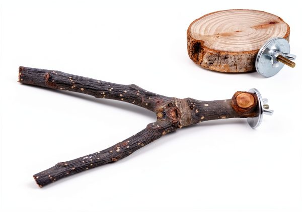 Yiwu Shi Zhanyue Natural Wood Bird Perch Mix Color BON0992-1