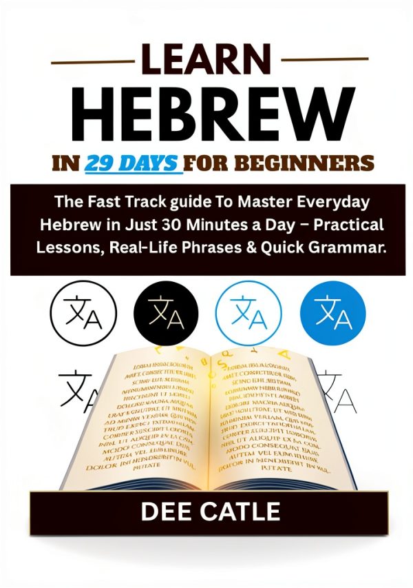Hebrew Phrasebook Kindle eBook by Amazon Travel Compact Guide-0